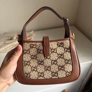 Gucci Brown and Tan Mini Bag